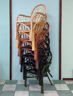 Плетеный стул из ротанга Джакарта