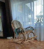 Кресло-качалка из натурального ротанга