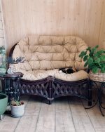 Диван из ротанга Черчилль двух-местный