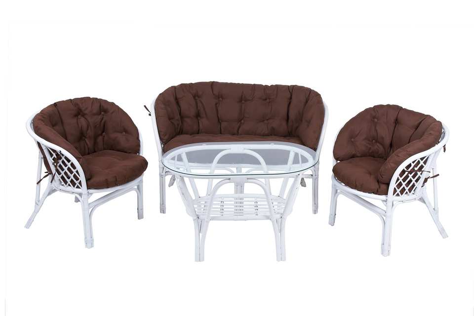 Bagama_Komplekt_tsvet_belyi_s_korichnevymi_ushastymi_podushkami_i_ovalnym_stolom