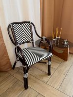 Кресло Гент с подлокотниками из комбинированного ротанга