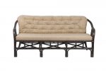 Диван плетеный из ротанга 3-местный Маркос