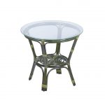 стол Багама круглый из натурального ротанга