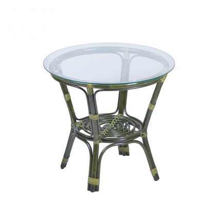 стол Багама круглый из натурального ротанга