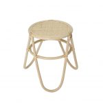 Круглый плетеный стол из ротанга Киви