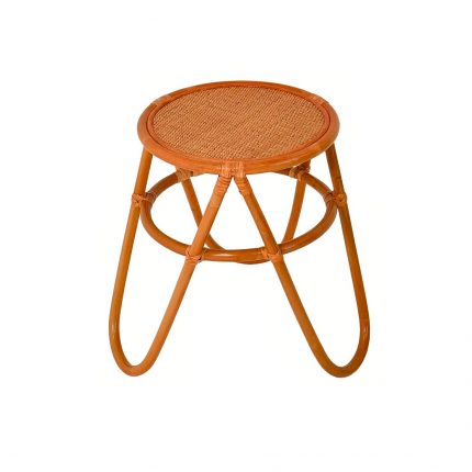 Круглый плетеный стол из ротанга Киви