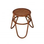 Круглый плетеный стол из ротанга Киви