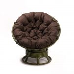 Кресло из ротанга Папасан вращающийся