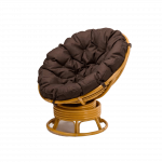 Кресло из ротанга Папасан вращающийся