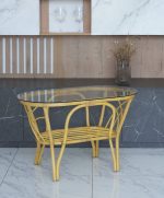 Овальный стол Багама из натурального ротанга