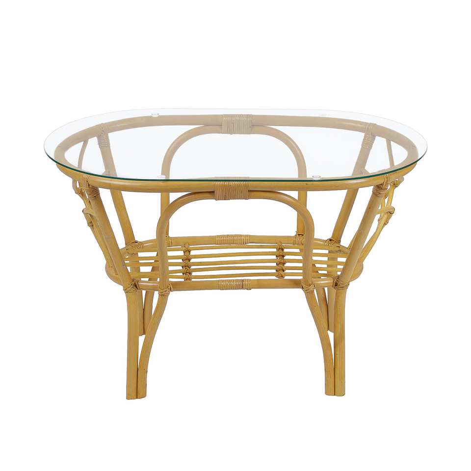 Овальный стол Багама из натурального ротанга Овальный стол Багама из натурального ротанга