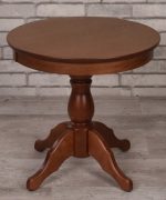 Обеденный овальный раздвижной стол из массива березы