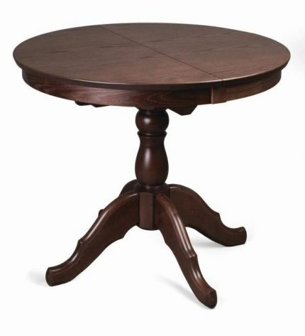 Кухонный раздвижной стол из массива березы