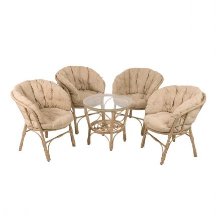 багама из искусственного ротанга