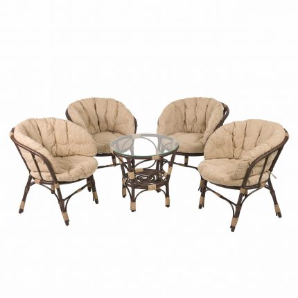 багама из искусственного ротанга