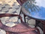Плетеное кресло DECO из искусственного ротанга