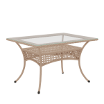 Обеденный плетеный стол из искусственного ротанга Deco 120х90см