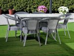 Обеденный плетеный стол из искусственного ротанга Deco 120х90см
