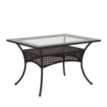 Обеденный плетеный стол из искусственного ротанга Deco 120х90см