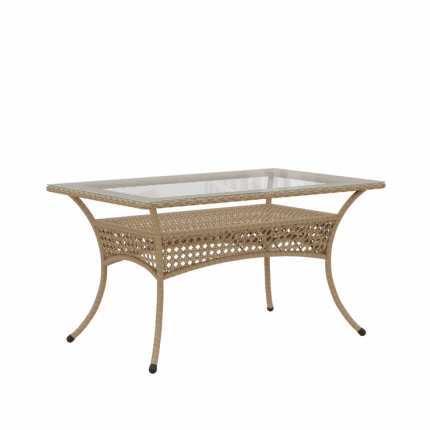 Обеденный плетеный стол из искусственного ротанга Deco 150х90см