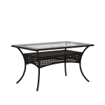 Обеденный плетеный стол из искусственного ротанга Deco 150х90см