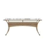 Обеденный плетеный стол из искусственного ротанга Deco 180х90см