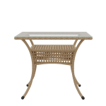 Обеденный плетеный стол из искусственного ротанга Deco 90см
