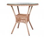 Стол 80 круглый DECO из искусственного ротанга
