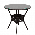 Стол круглый DECO из искусственного ротанга